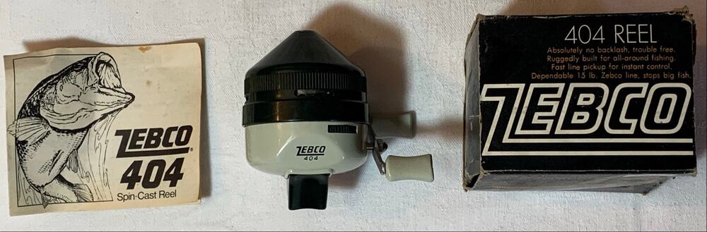 Vintage Zebco 404 Fishing Reel